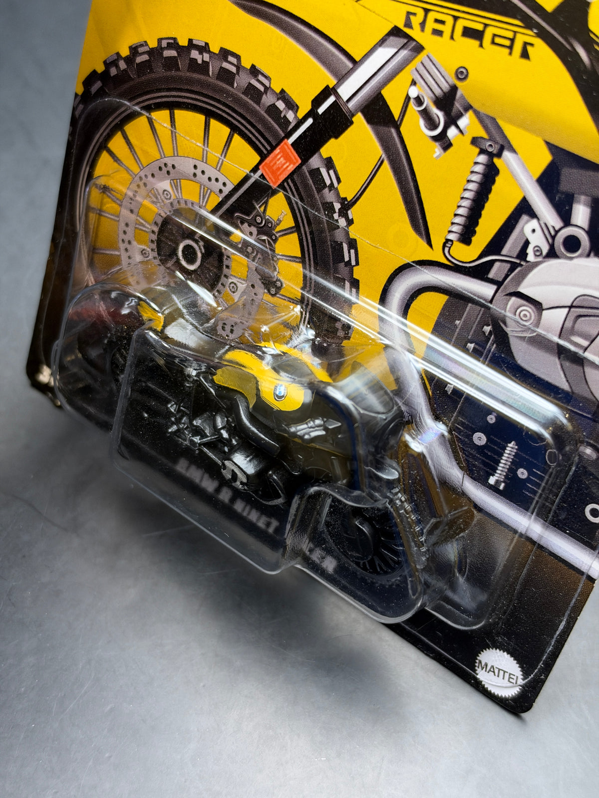 HOT WHEELS - BMW R NINET RACER (2024) - SILVER SERIES - MOTORCYCLE CLUB SERIES 3/5