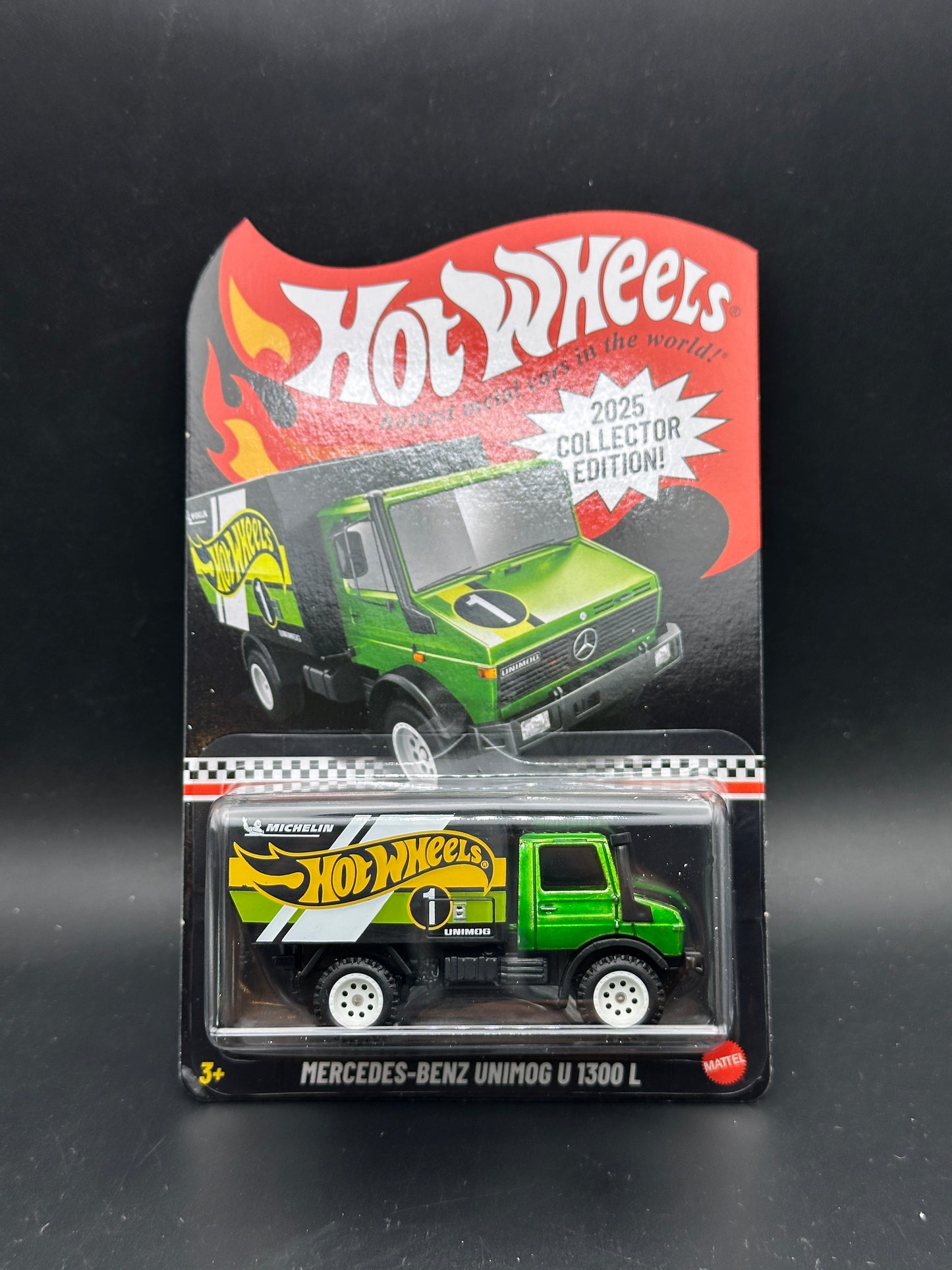 HOT WHEELS - MERCEDES BENZ UNIMOG U 1300L (2025) - COLLECTOR EDITION