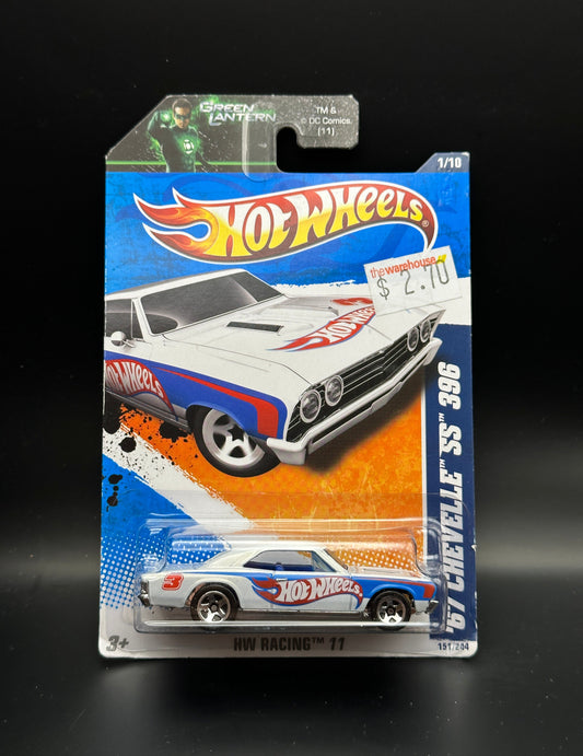 HOT WHEELS - 67 CHEVELLE SS 396 (2011) - HW RACING 1/10