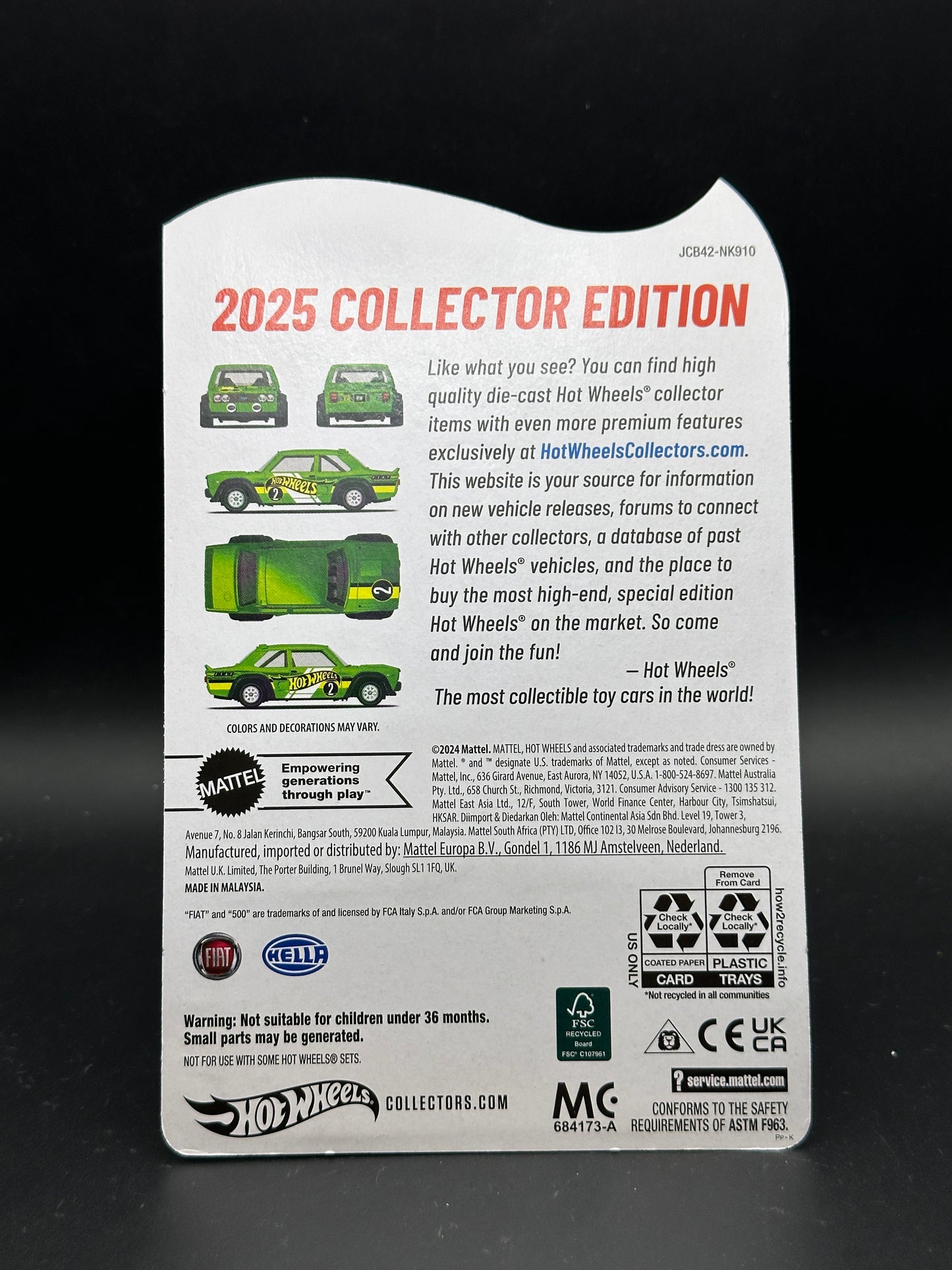 HOT WHEELS - FIAT 131 ABARTH (2025) - COLLECTOR EDITION