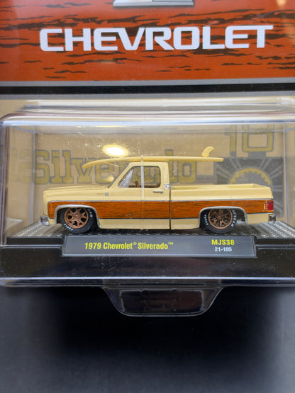 M2 MACHINES - MIJO EXCLUSIVES - 1979 CHEVROLET SILVERADO - MSJ38 - CHEVROLET