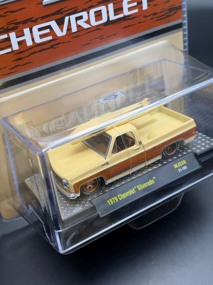 M2 MACHINES - MIJO EXCLUSIVES - 1979 CHEVROLET SILVERADO - MSJ38 - CHEVROLET