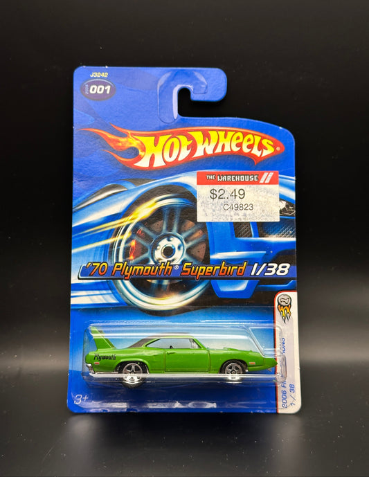 HOT WHEELS - 70 PLYMOUTH SUPERBIRD (2006) - HW 2006 FIRST EDITIONS 1/38