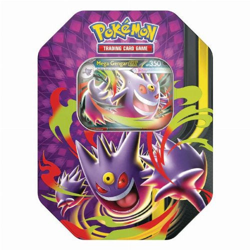 POKEMON TCG - MEGA MOONLIGHT TIN - MEGA GENGAR EX