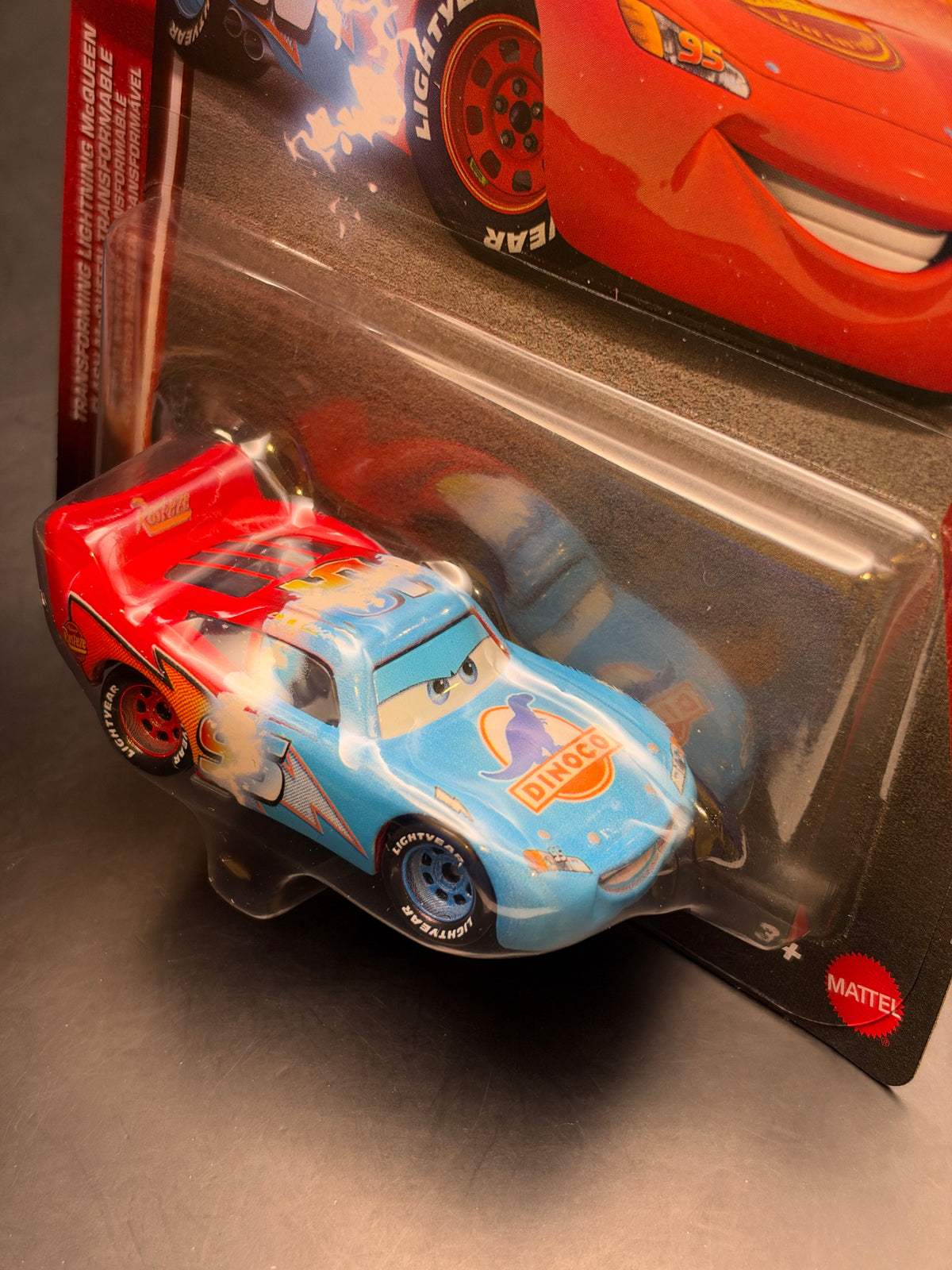 DISNEY PIXAR CARS 20th ANNIVERSARY - TRANSFORMING LIGHTNING MCQUEEN - CARS - DIECAST