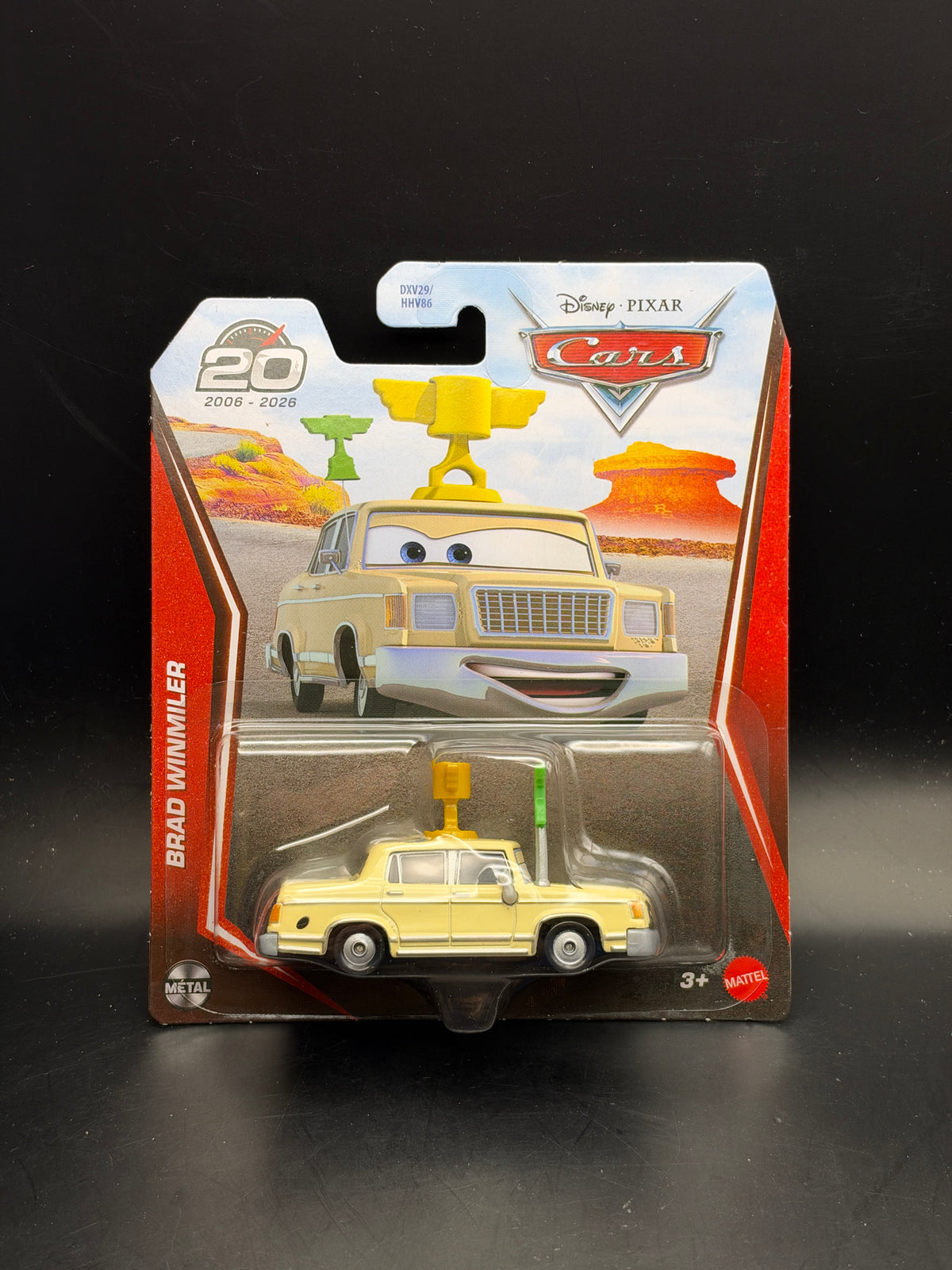 DISNEY PIXAR CARS 20th ANNIVERSARY - BRAD WINMILER - CARS - DIECAST