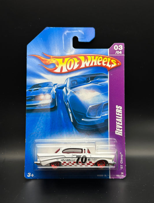HOT WHEELS - 57 CHEVY (2008) - HW TEAM ENGINE: REVEALERS 3/4