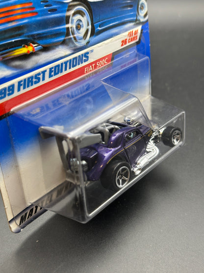 HOT WHEELS - FIAT 500C (1999) - HW 1999 FIRST EDITIONS 11/26