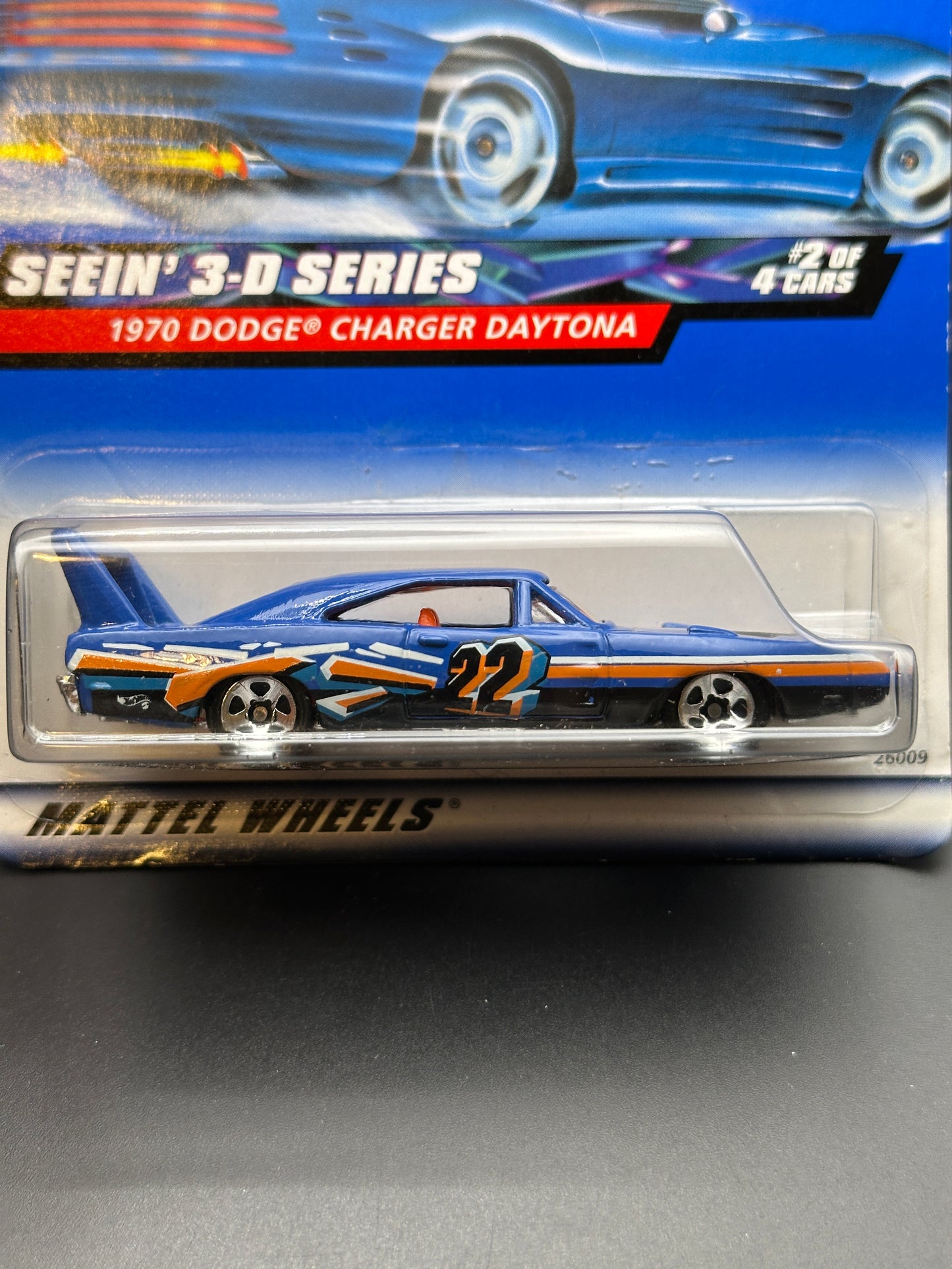 HOT WHEELS - 1970 DODGE CHARGER DAYTONA (2000) - HW SEEIN 3D SERIES 2/4