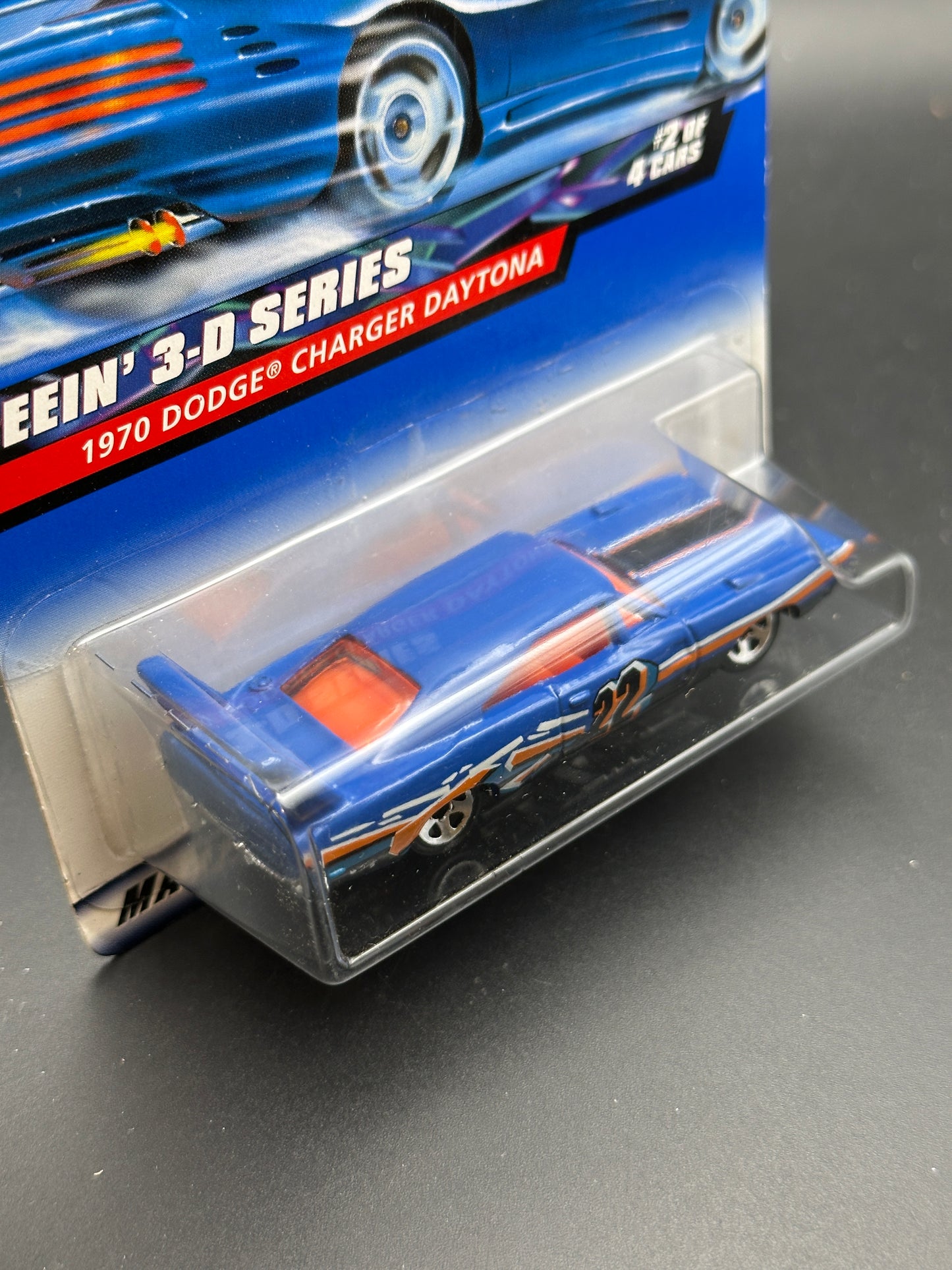 HOT WHEELS - 1970 DODGE CHARGER DAYTONA (2000) - HW SEEIN 3D SERIES 2/4