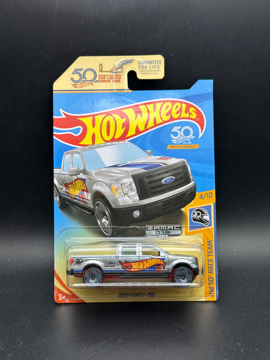 HOT WHEELS - 2009 FORD F-150 (2018) - ZAMAC - HW 50th RACE TEAM 4/10