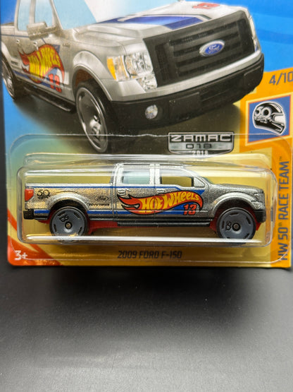 HOT WHEELS - 2009 FORD F-150 (2018) - ZAMAC - HW 50th RACE TEAM 4/10