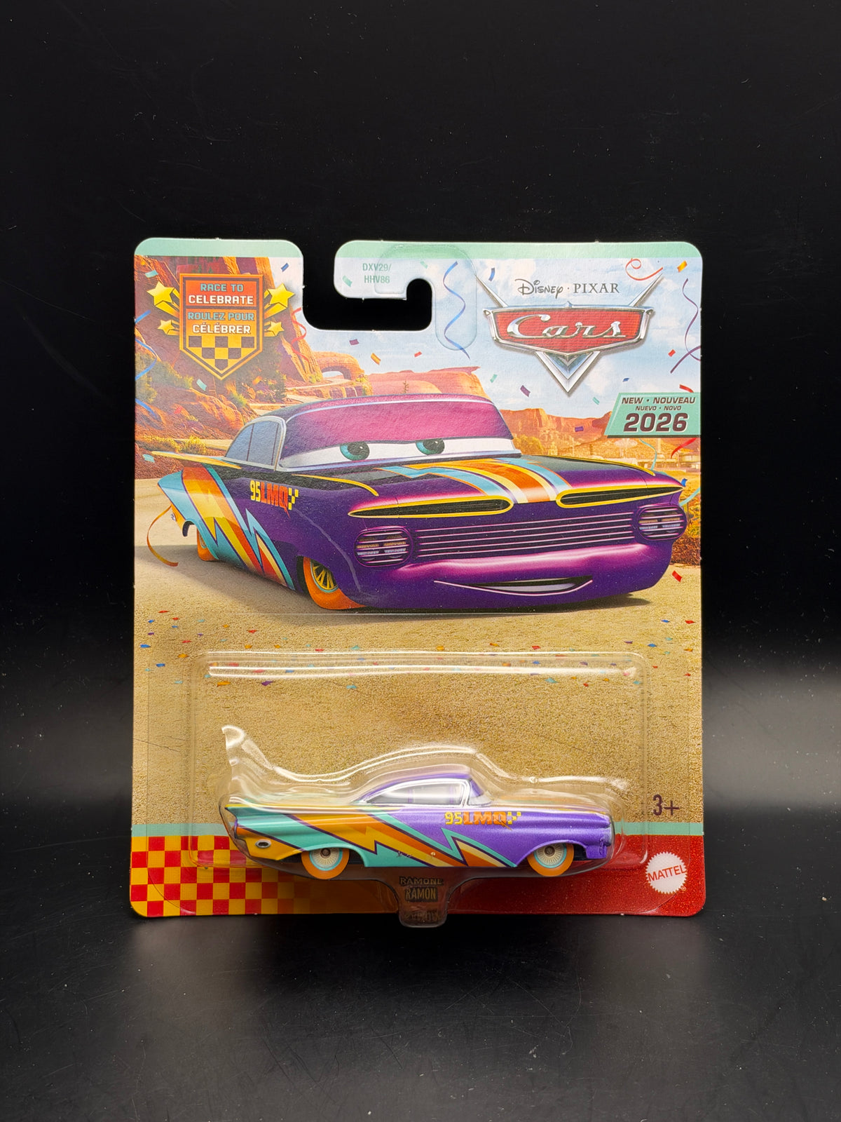 DISNEY PIXAR CARS 20th ANNIVERSARY - RAMONE - RACE TO CELEBRATE - DIECAST