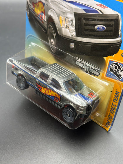 HOT WHEELS - 2009 FORD F-150 (2018) - ZAMAC - HW 50th RACE TEAM 4/10