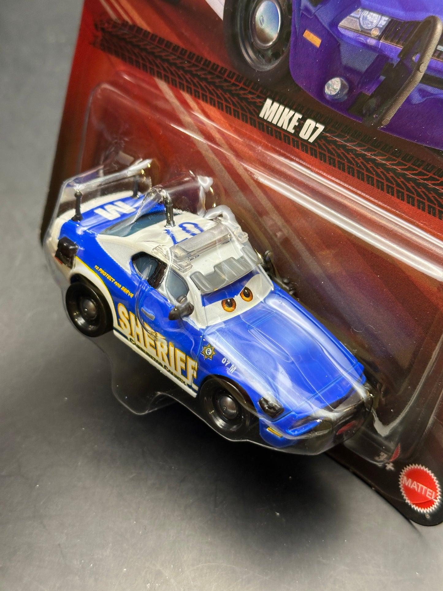 DISNEY PIXAR CARS - MIKE 07 - DIECAST
