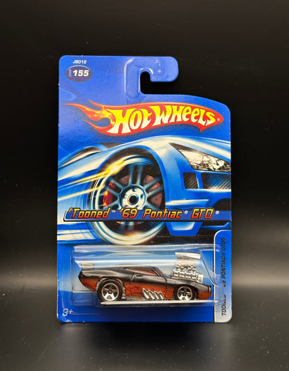 HOT WHEELS - TOONED 69’ PONTIAC GTO (2006) - HW MAINLINE #155