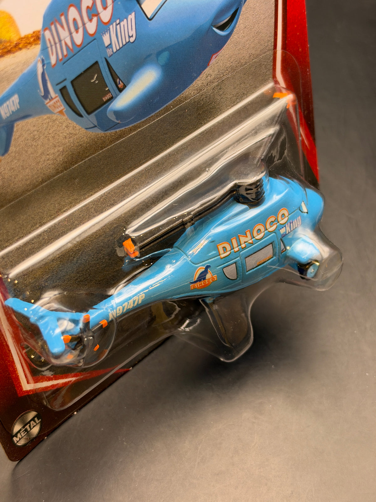 DISNEY PIXAR CARS 20th ANNIVERSARY - ROTOR TURBOSKY - DIECAST