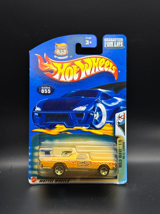 HOT WHEELS - 69’ EL CAMINO (2003) - HW WILD WAVE 1/5 #55