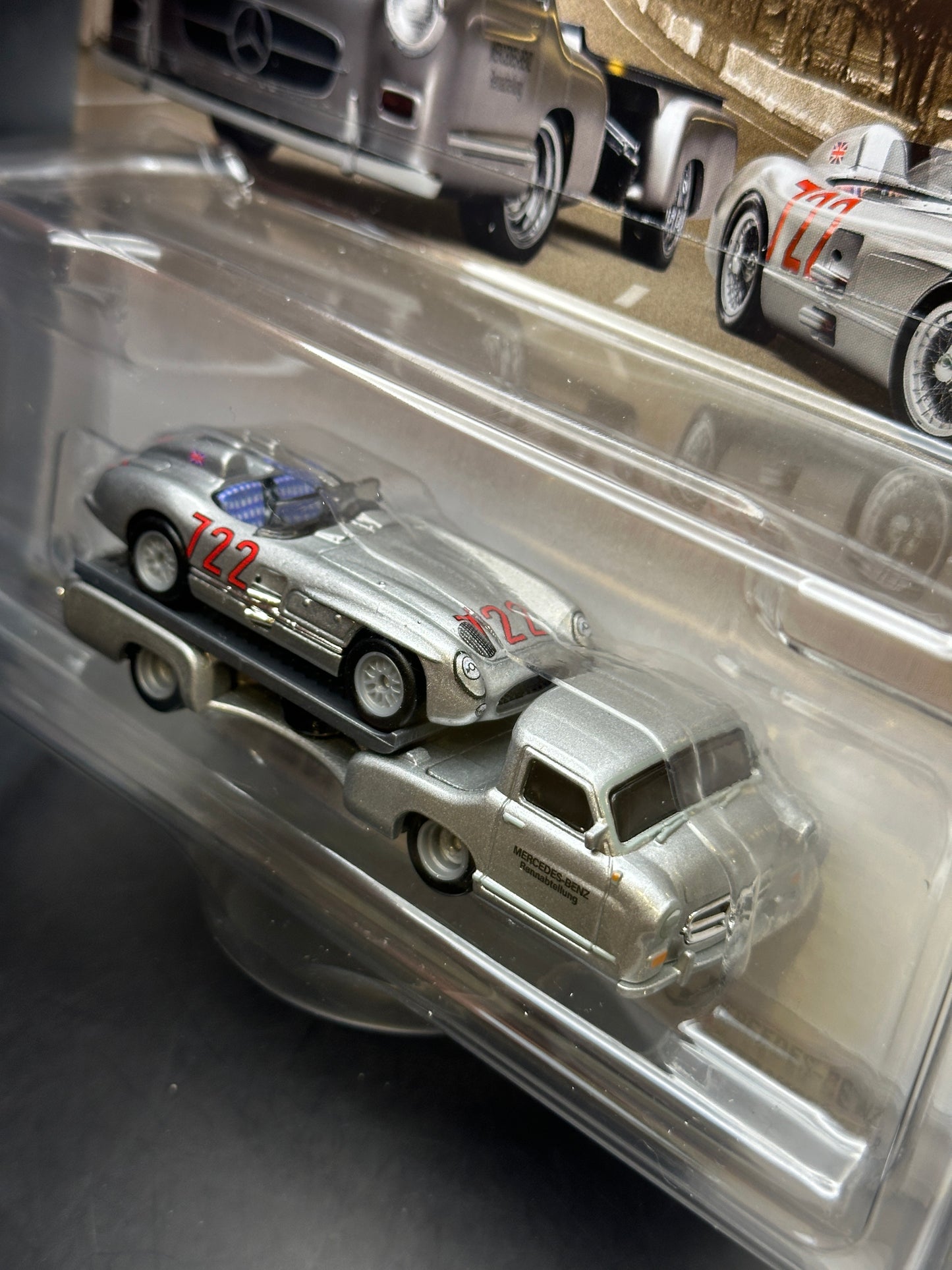 HOT WHEELS - MERCEDES-BENZ 300 SLR / MERCEDES-BENZ RENNTRANSPORTER (2026) TEAM TRANSPORT #89