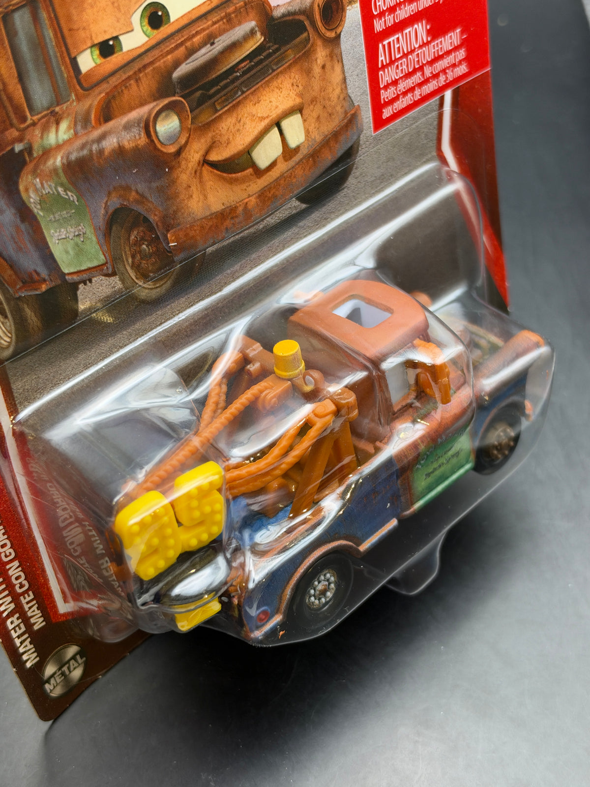 DISNEY PIXAR CARS 20th ANNIVERSARY - MATER WITH #95 HAT - DIECAST