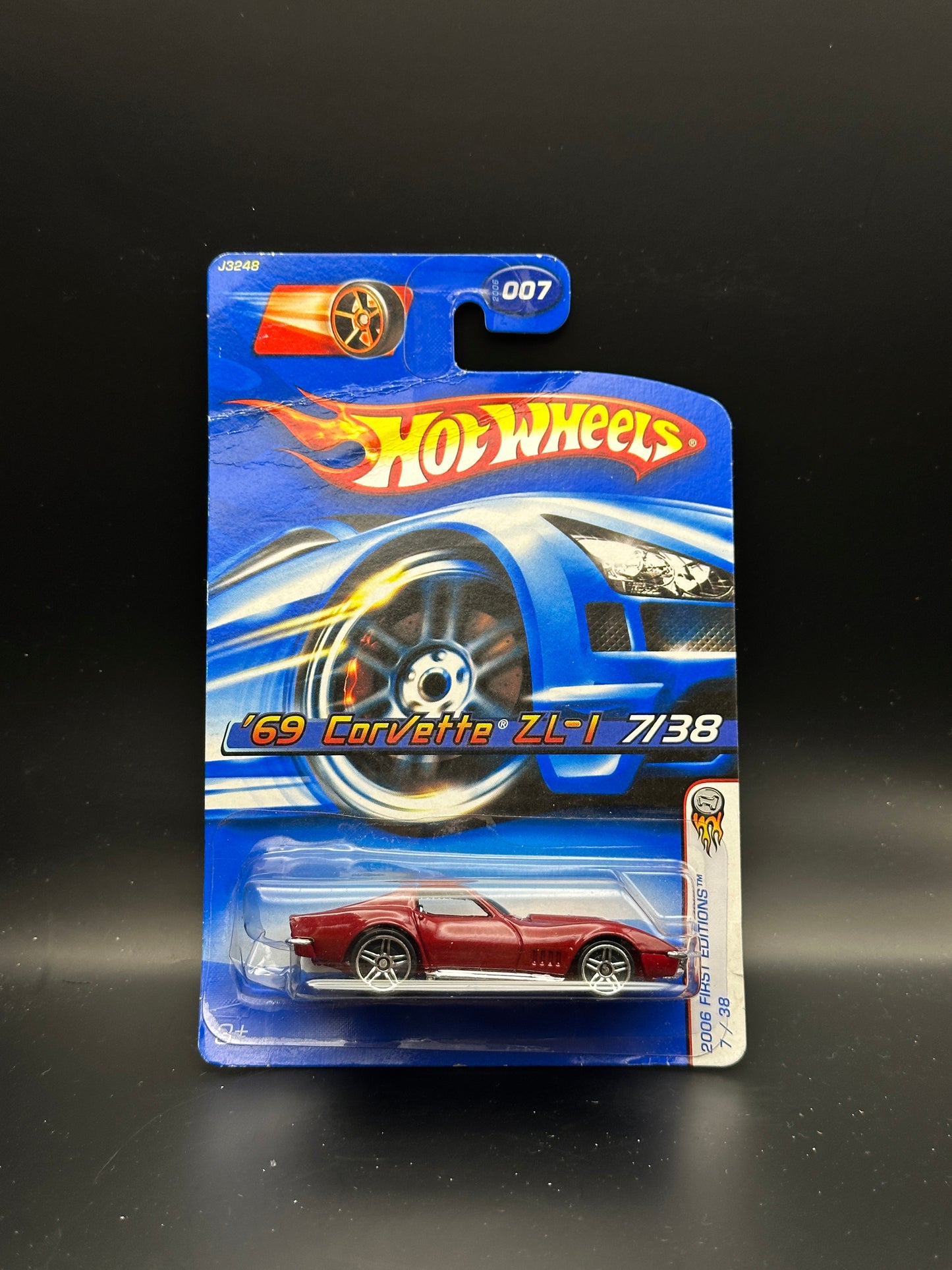 HOT WHEELS - 69 CORVETTE ZL-1 (2006) - HW 2006 FIRST EDITIONS 7/38