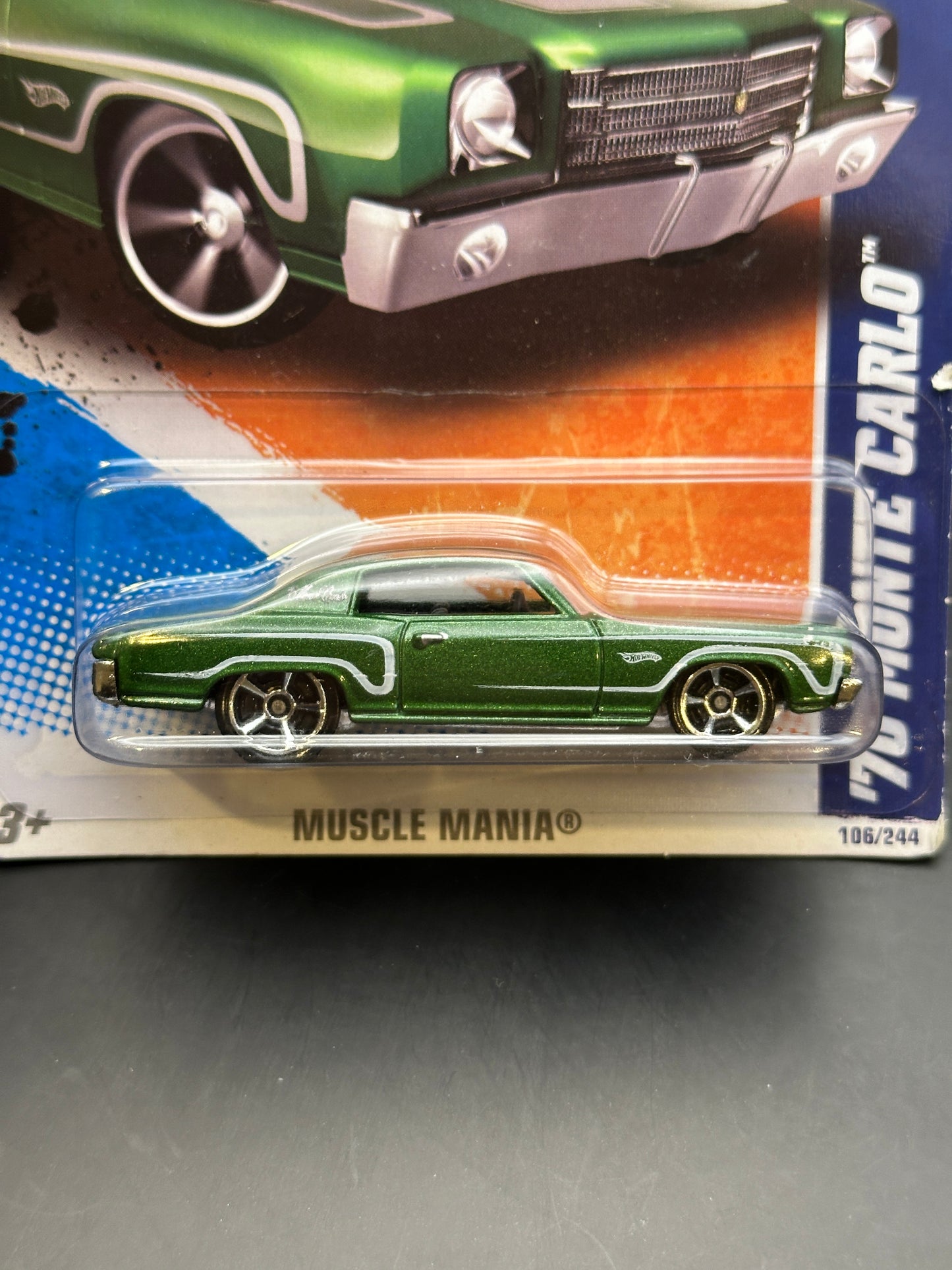 HOT WHEELS - 70 MONTE CARLO (2011) - HW MUSCLE MANIA 6/10