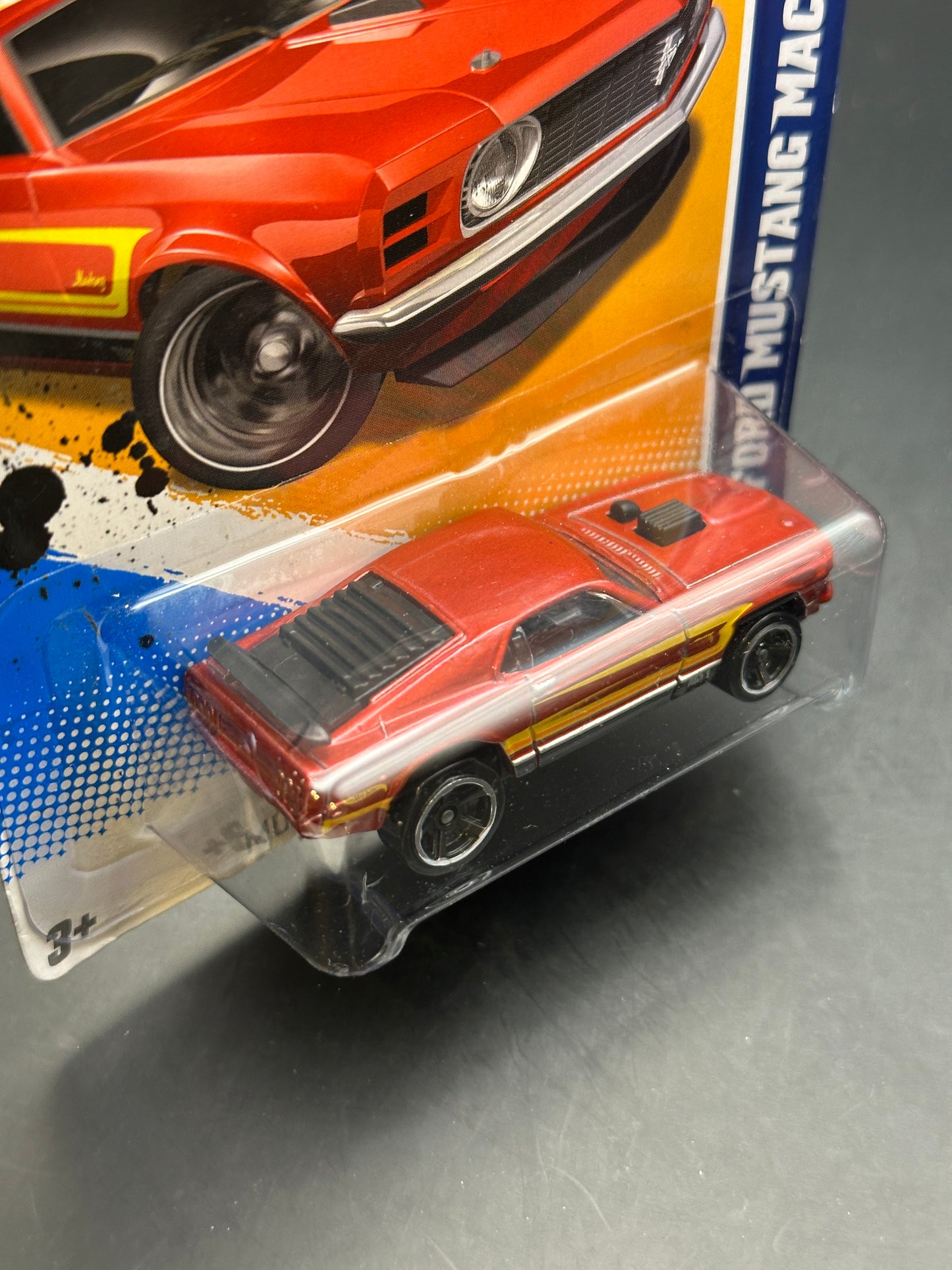 HOT WHEELS - 70 FORD MUSTANG MACH 1 (2012) - HW MUSCLE MANIA 8/10