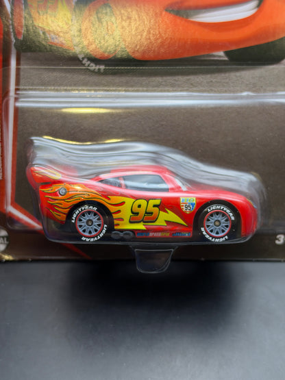 DISNEY PIXAR CARS 20th ANNIVERSARY - LIGHTNING MCQUEEN WITH RACING WHEELS - DIECAST