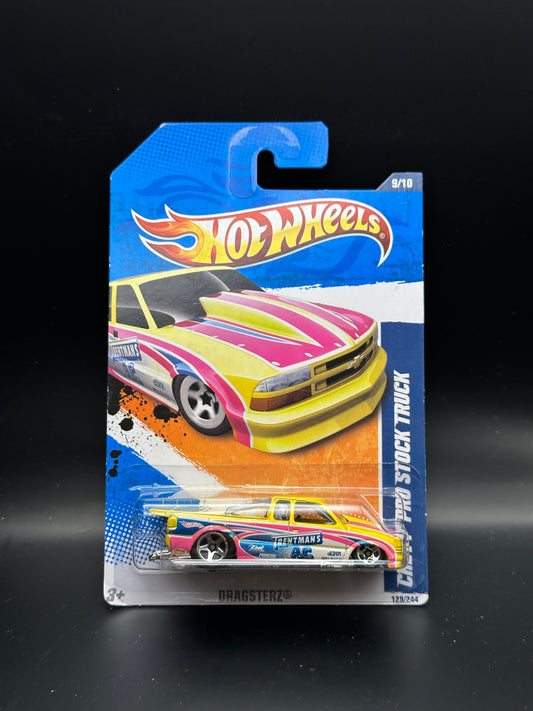 HOT WHEELS - CHEVY PRO STOCK TRUCK (2011) - HW DRAG RACERS 9/10