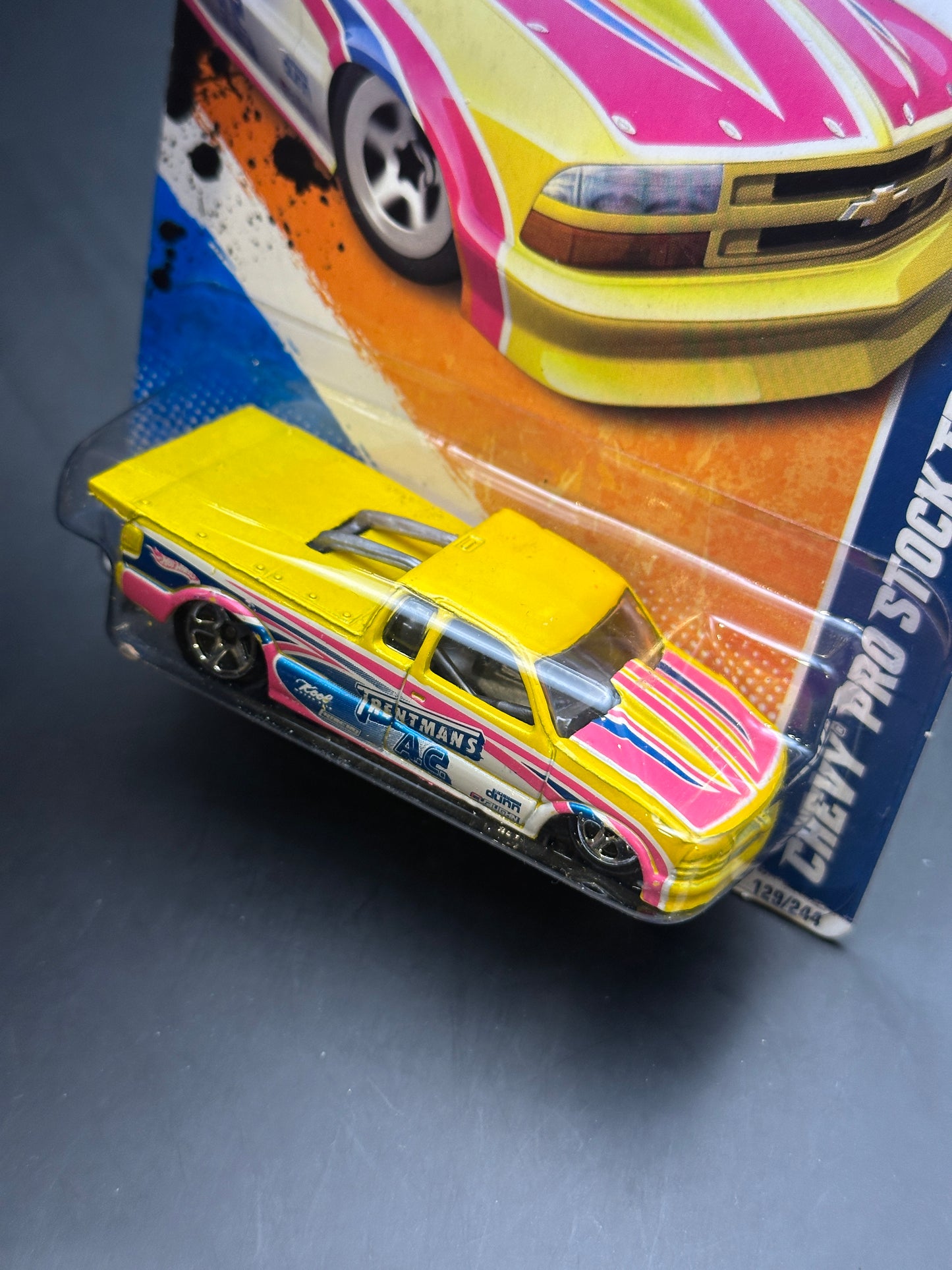 HOT WHEELS - CHEVY PRO STOCK TRUCK (2011) - HW DRAG RACERS 9/10