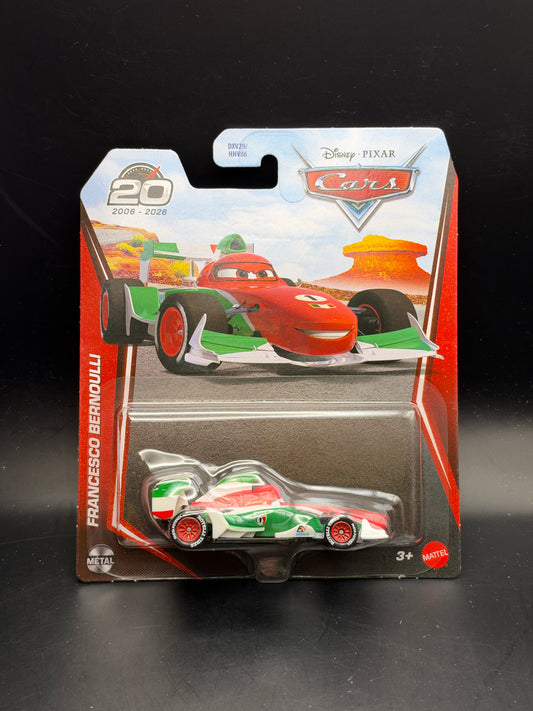 DISNEY PIXAR CARS 20th ANNIVERSARY - FRANCESCO BERNOULLI - DIECAST