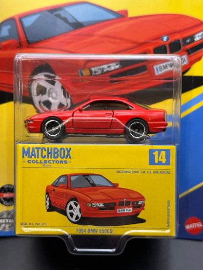 MATCHBOX COLLECTORS - 1994 BMW 850CSi - 14/20 - DIECAST