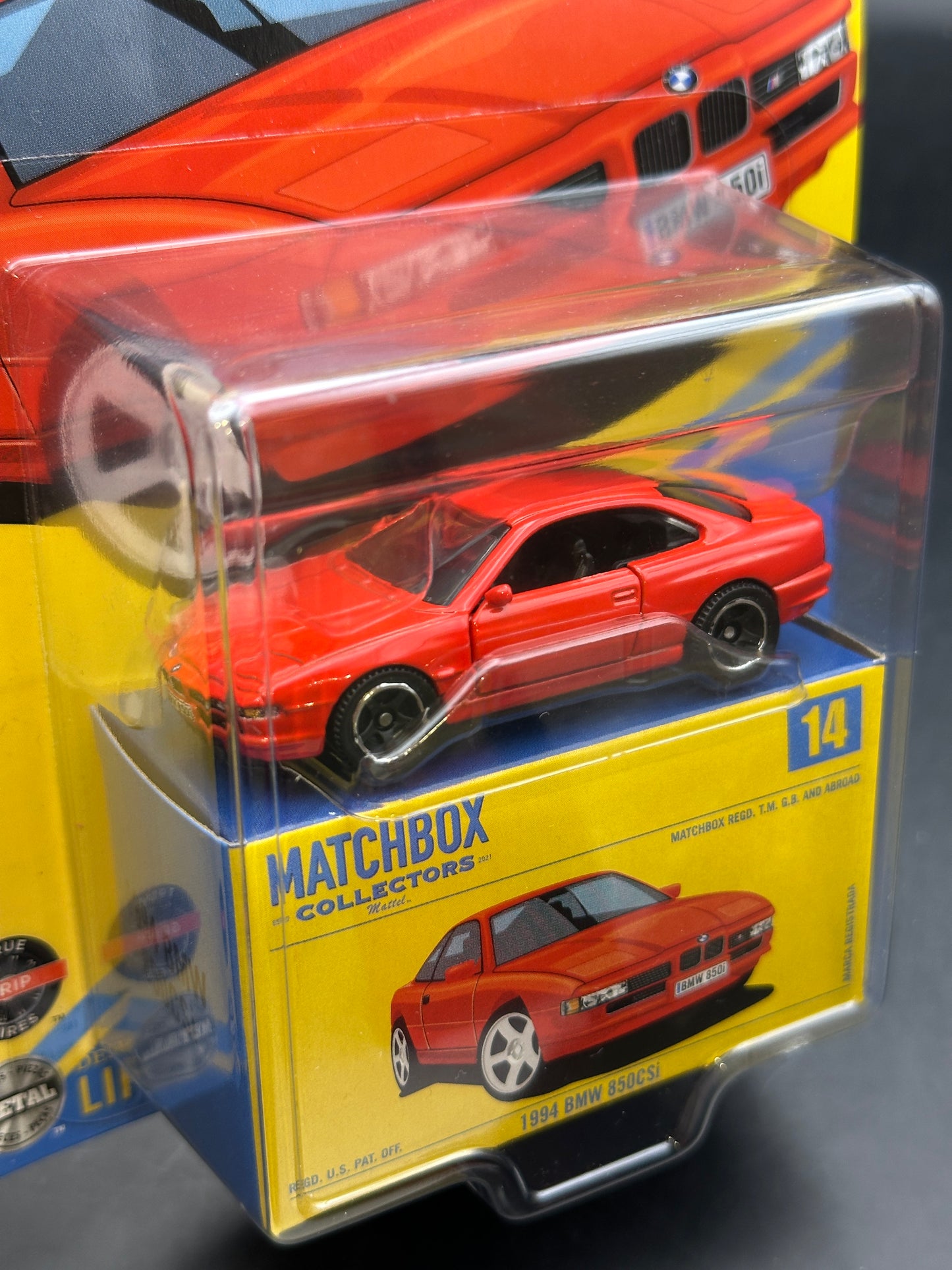 MATCHBOX COLLECTORS - 1994 BMW 850CSi - 14/20 - DIECAST