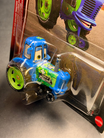 DISNEY PIXAR CARS 20th ANNIVERSARY - CLUTCH AID RACING TRACTOR - DIECAST