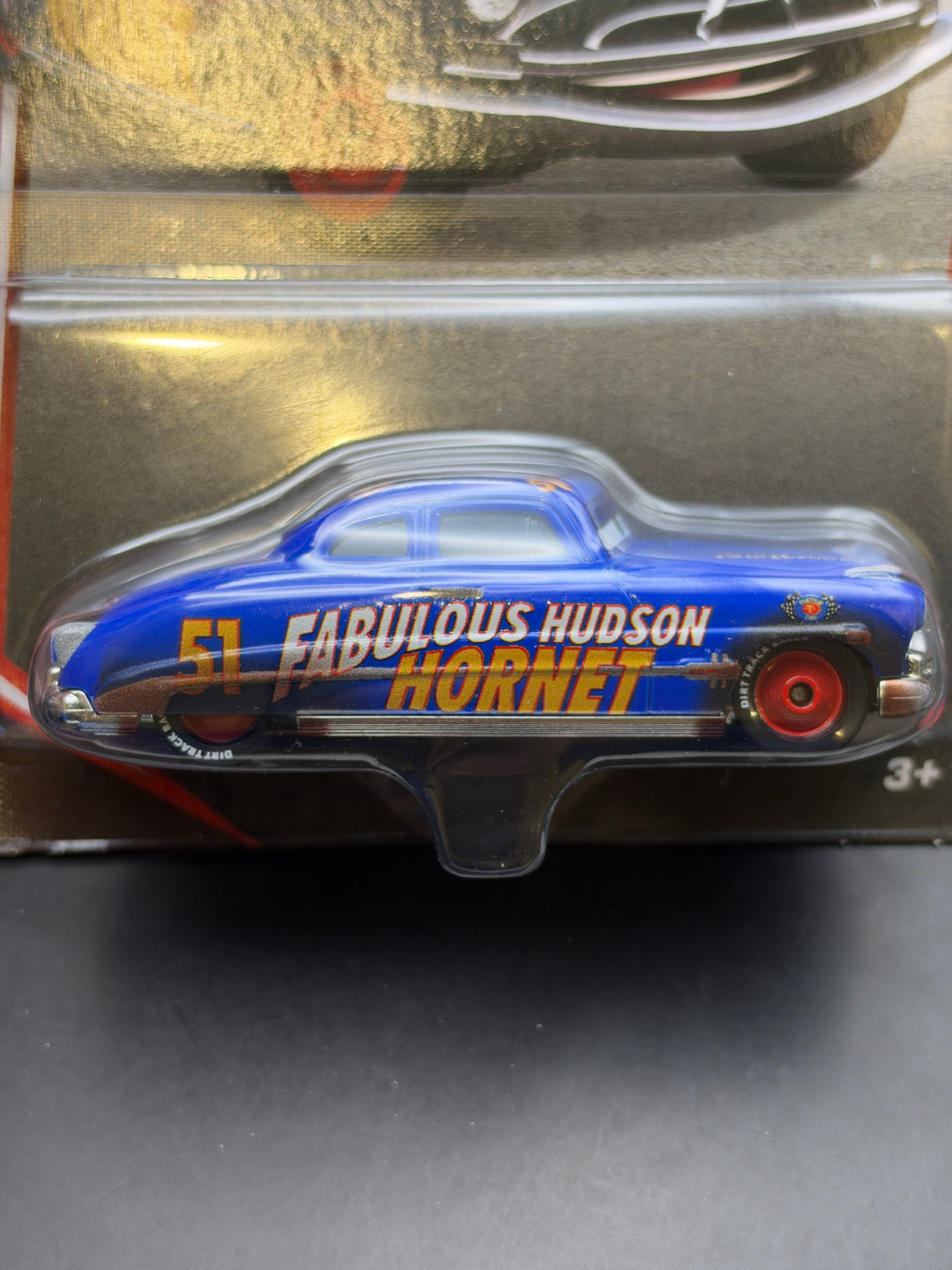DISNEY PIXAR CARS 20th ANNIVERSARY - DIRT TRACK FABULOUS HUDSON HORNET - DIECAST