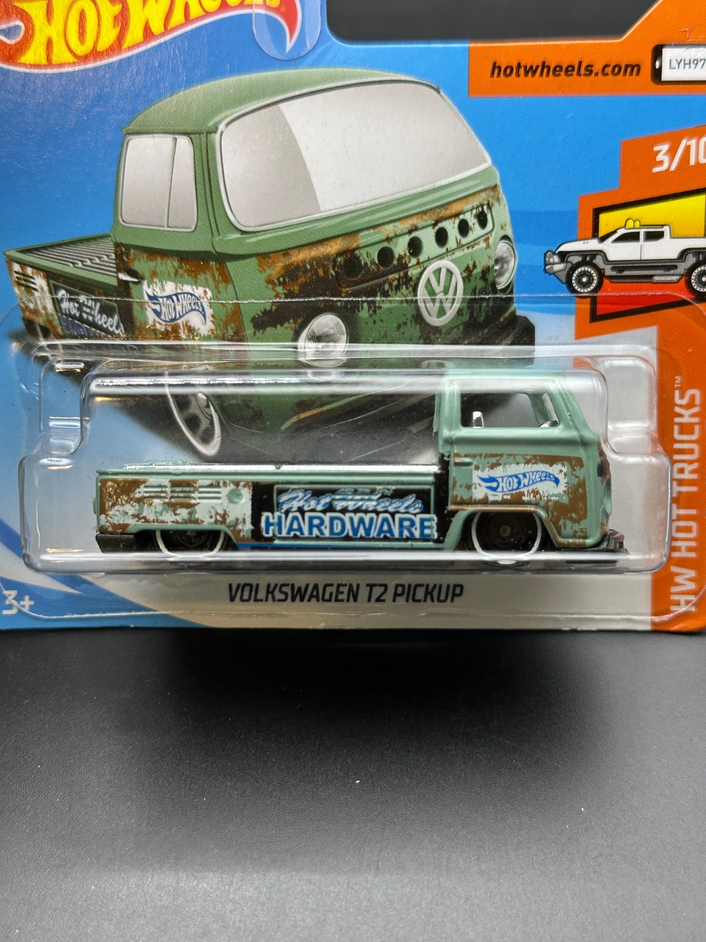 HOT WHEELS - VOLKSWAGEN T2 PICKUP (2018) - HW HOT TRUCKS 3/10
