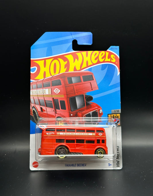 HOT WHEELS - TROUBLE DECKER (2023) - HW METRO 7/10