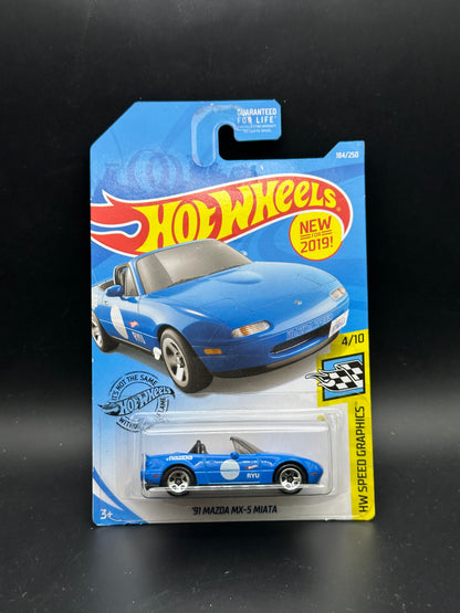 HOT WHEELS - 91 MAZDA MX5 MIATA (2019) - HW SPEED GRAPHICS 4/10