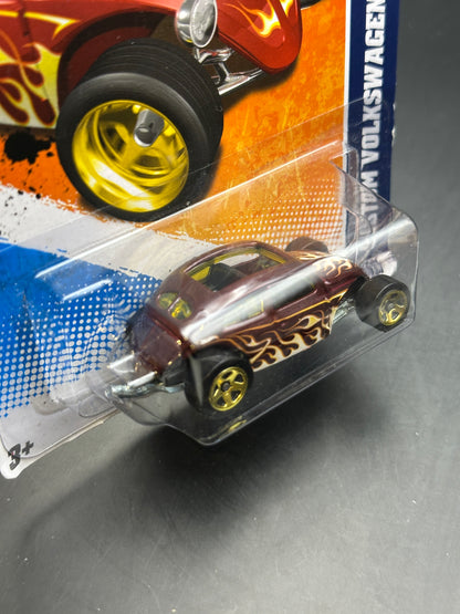 HOT WHEELS - CUSTOM VOLKSWAGEN BEETLE (2011) - HW HEAT FLEET 9/10