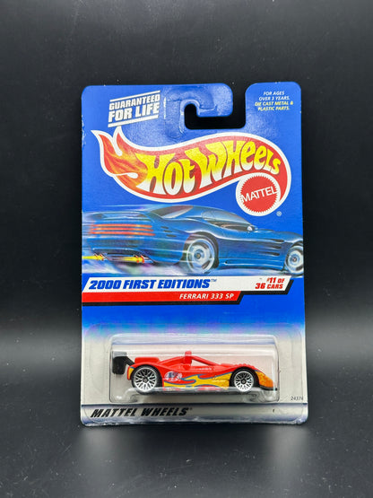 HOT WHEELS - FERRARI 333 SP (2000) - HW 2000 FIRST EDITIONS 11/36