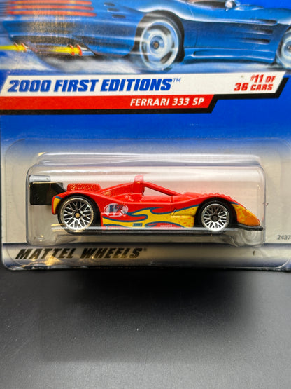 HOT WHEELS - FERRARI 333 SP (2000) - HW 2000 FIRST EDITIONS 11/36