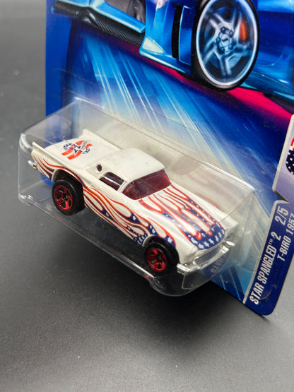 HOT WHEELS - 1957 T-BIRD (2004) - HW STAR SPANGLED SERIES 2/5