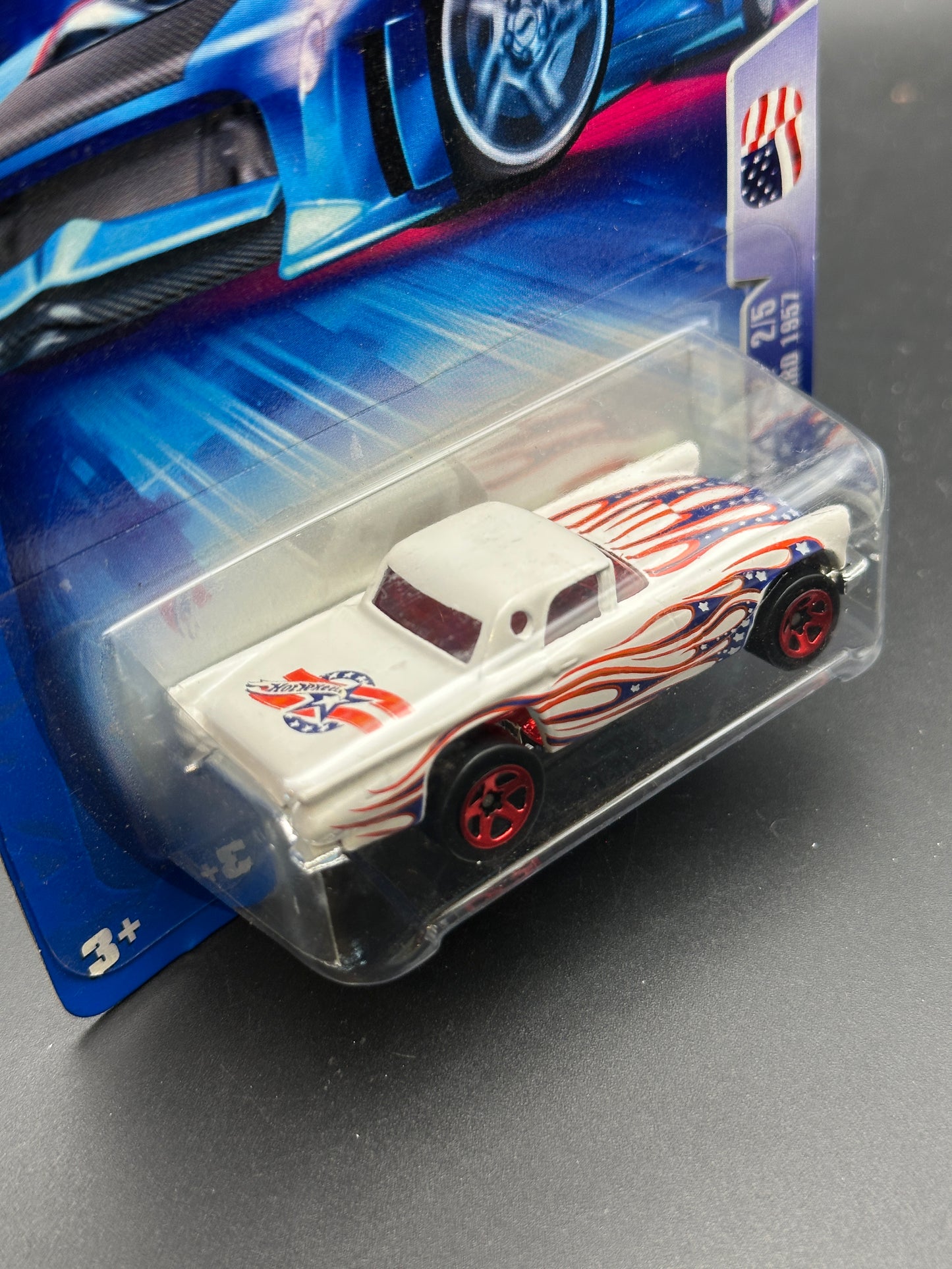 HOT WHEELS - 1957 T-BIRD (2004) - HW STAR SPANGLED SERIES 2/5