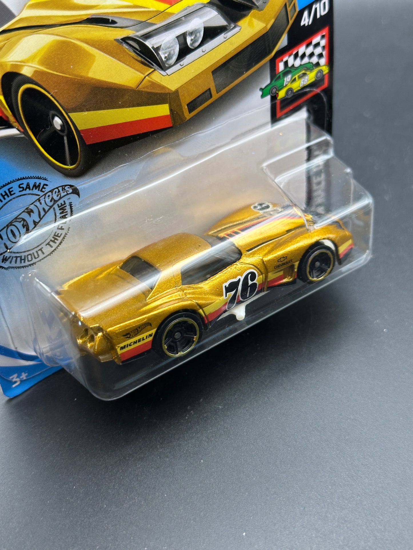 HOT WHEELS - 76 GREENWOOD CORVETTE (2020) - HW RACE DAY 4/10