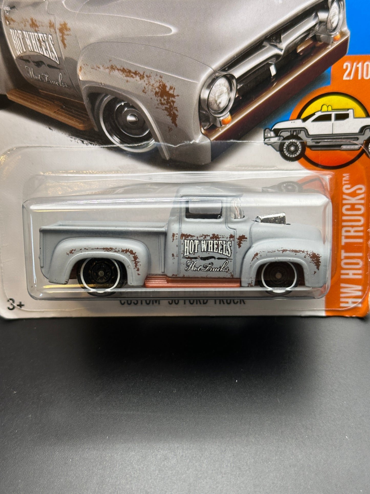 HOT WHEELS - CUSTOM 56 FORD TRUCK (2017) - HW HOT TRUCKS 2/10