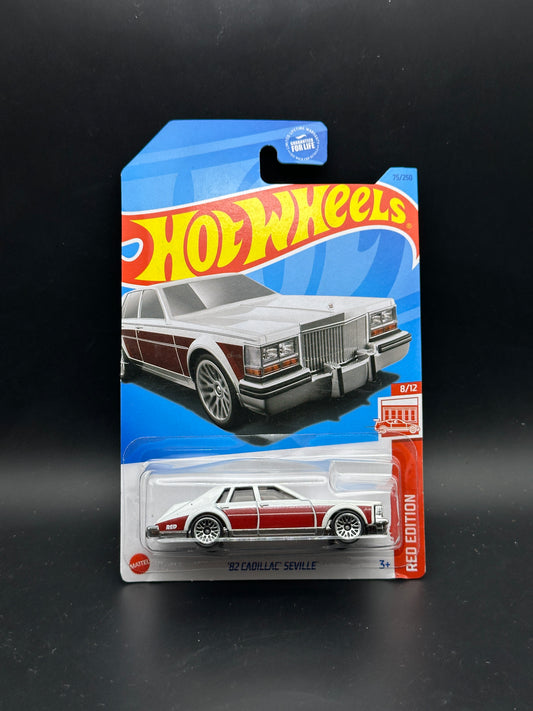 HOT WHEELS - 82 CADILLAC SEVILLE (2023) - HW RED EDITION 8/12