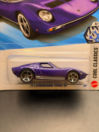 HOT WHEELS - 71 LAMBORGHINI MIURA SV (2026) - HW COOL CLASSICS 6/10