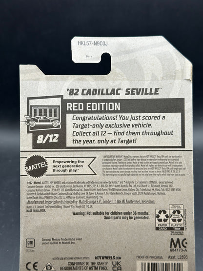 HOT WHEELS - 82 CADILLAC SEVILLE (2023) - HW RED EDITION 8/12