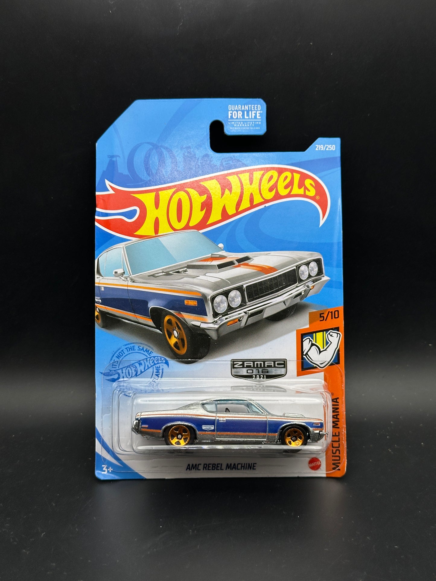 HOT WHEELS - AMC REBEL MACHINE (2021) - HW MUSCLE MANIA 5/10