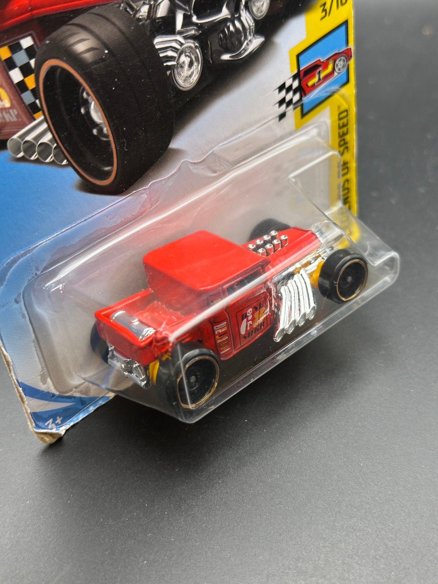 HOT WHEELS - BONE SHAKER (2018) - HW LEGENDS OF SPEED 3/10
